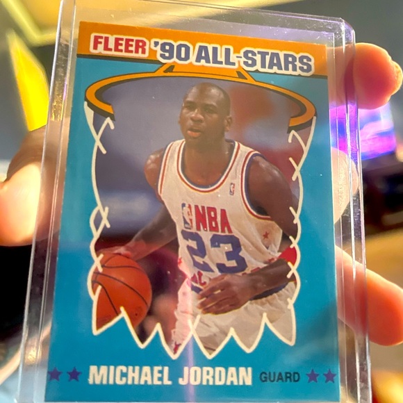 1990 Michael Jordan Basketball card only 12 of these cards were printed.